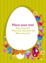 Easter greeting card