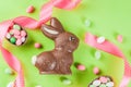 Easter greeting card background Royalty Free Stock Photo