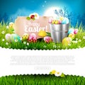 Easter greeting card