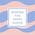 Easter greeting card.