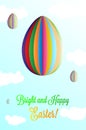 Easter greeting card