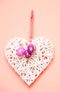 Easter Heart wall decor