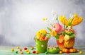 Easter holiday decoration Royalty Free Stock Photo
