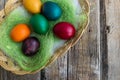 Easter holiday eggs Royalty Free Stock Photo