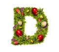 Easter holiday letter D