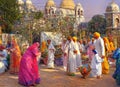 Easter Holiday Scene in Karnal,Hary?na,India. Royalty Free Stock Photo