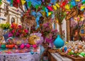 Easter Holiday Scene in Oaxaca,Oaxaca,Mexico.