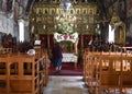 Easter holy week Epitaphios Royalty Free Stock Photo