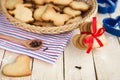 Easter home-made cookies Royalty Free Stock Photo