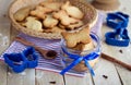 Easter home-made cookies Royalty Free Stock Photo