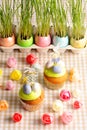 Easter homemade cupcakes