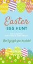 Easter Hunt invitation card