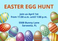 Easter Hunt invitation card
