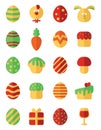 Easter icon pack, icon Royalty Free Stock Photo