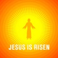 Easter illustration. Jesus Christ is risen Royalty Free Stock Photo