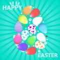 Easter illustration for your design Royalty Free Stock Photo