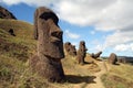 Easter island Royalty Free Stock Photo