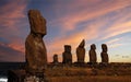 Easter island Royalty Free Stock Photo