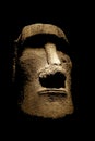 Easter Island Moai statue Royalty Free Stock Photo