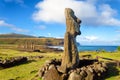 Easter Island Moai Statues Royalty Free Stock Photo