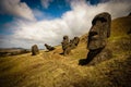 Easter Island Moai Royalty Free Stock Photo