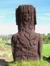 Easter Island Rapa Nui Moai Birdman petroglyphs Royalty Free Stock Photo