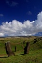 Easter Island Statues Royalty Free Stock Photo