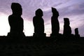 Easter Island Twilight Royalty Free Stock Photo