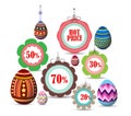 Easter labels and badges for sale