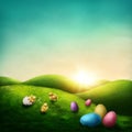 Easter landscape