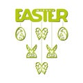 Easter laser cutting