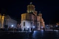 Easter Light procession at Bucharest Patriarchal Cathedral