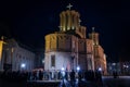 Easter Light procession at Bucharest Patriarchal Cathedral