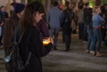 Easter Light procession at Bucharest Patriarchal Cathedral