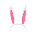 Easter mask with rabbit ears