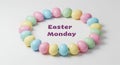 Easter Monday Eggs Royalty Free Stock Photo