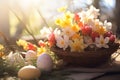 Easter Morning Sunlight easter holiday theme