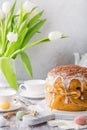 Easter orthodox sweet bread