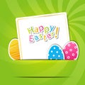 Easter paper card