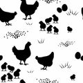 Easter Pattern Royalty Free Stock Photo