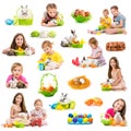 Easter photo collection of children