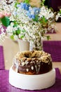Easter polish babka.traditional easter pastries