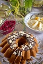 Easter Polish traditional table Royalty Free Stock Photo