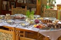 Easter Polish traditional table Royalty Free Stock Photo