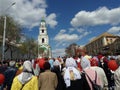Easter procession in Astrakhan.