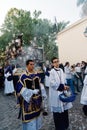 Easter procession in the holy week of Cordoba Royalty Free Stock Photo