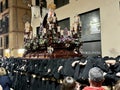 Easter procession in Malaga, Spain Royalty Free Stock Photo