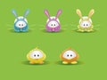 Easter Rabbit & Chicks