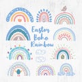 Easter Rainbow Bundle, Rainbow, Easter, Boho Rainbow, Spring, Pastel Easter Rainbow, Baby, Easter Shirt