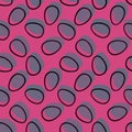 Easter retro eggs seamless spring pattern for kids clothes print and notebooks and wrapping paper and fabrics Royalty Free Stock Photo